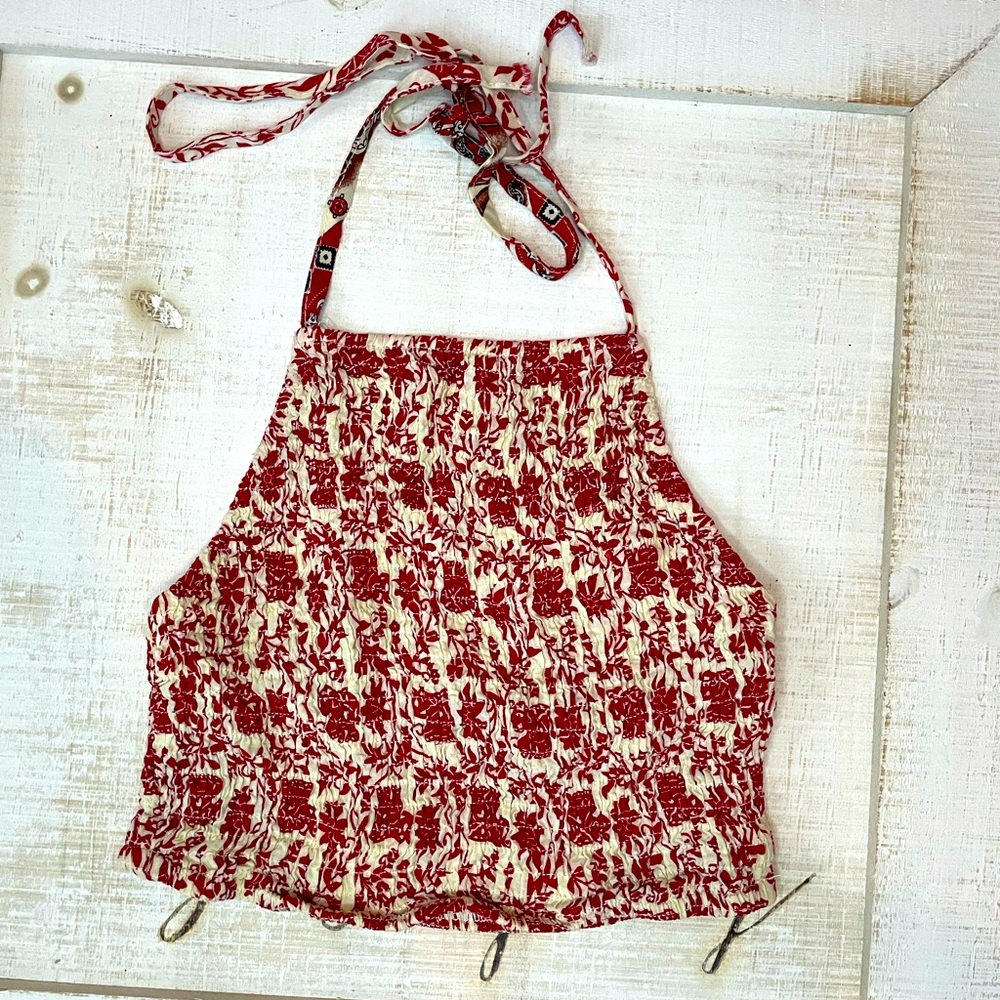 Floral Halter Top